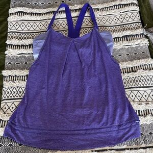 Lululemon Athletica Purple Tank Top